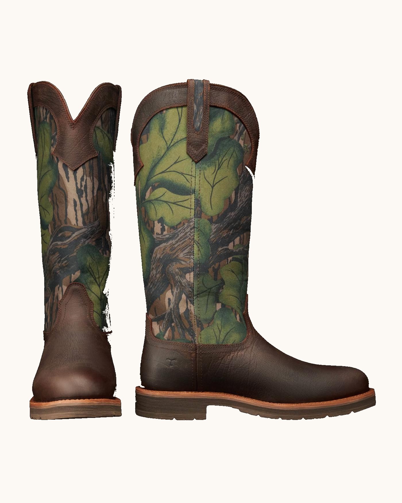 Tecovas x Mossy Oak Snake Boot