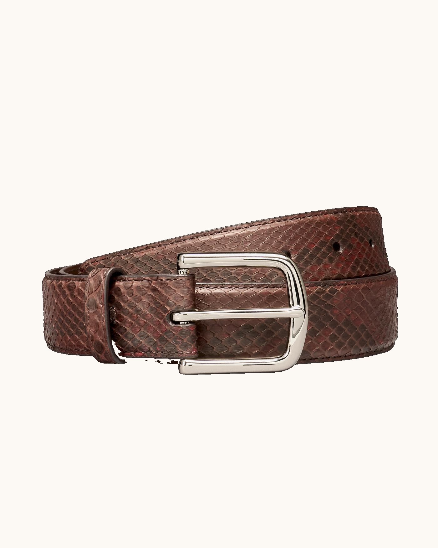 Men's Python Belt