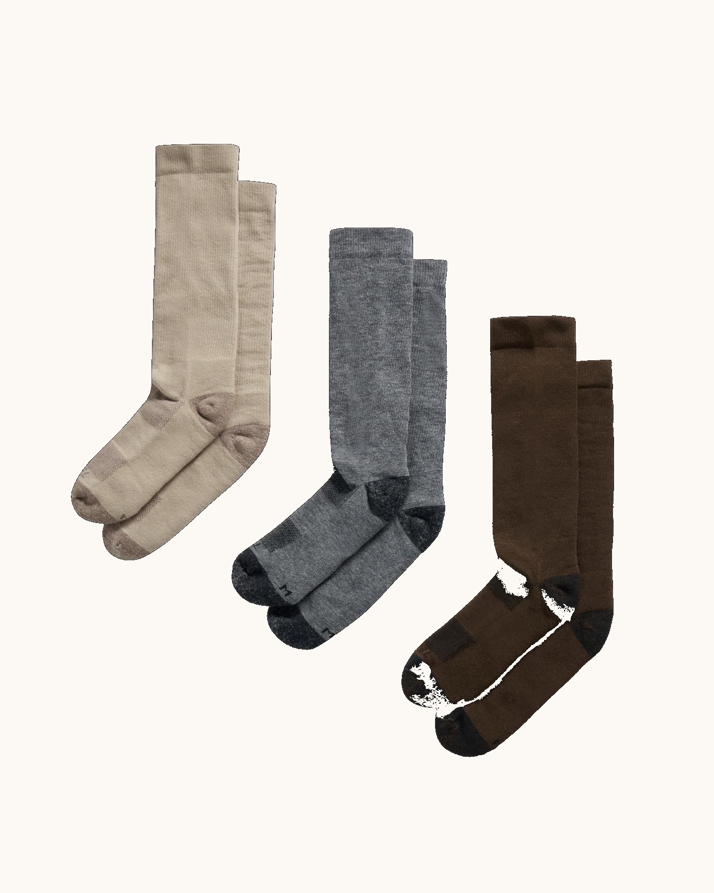 Mid-Calf Socks (3 Pack)