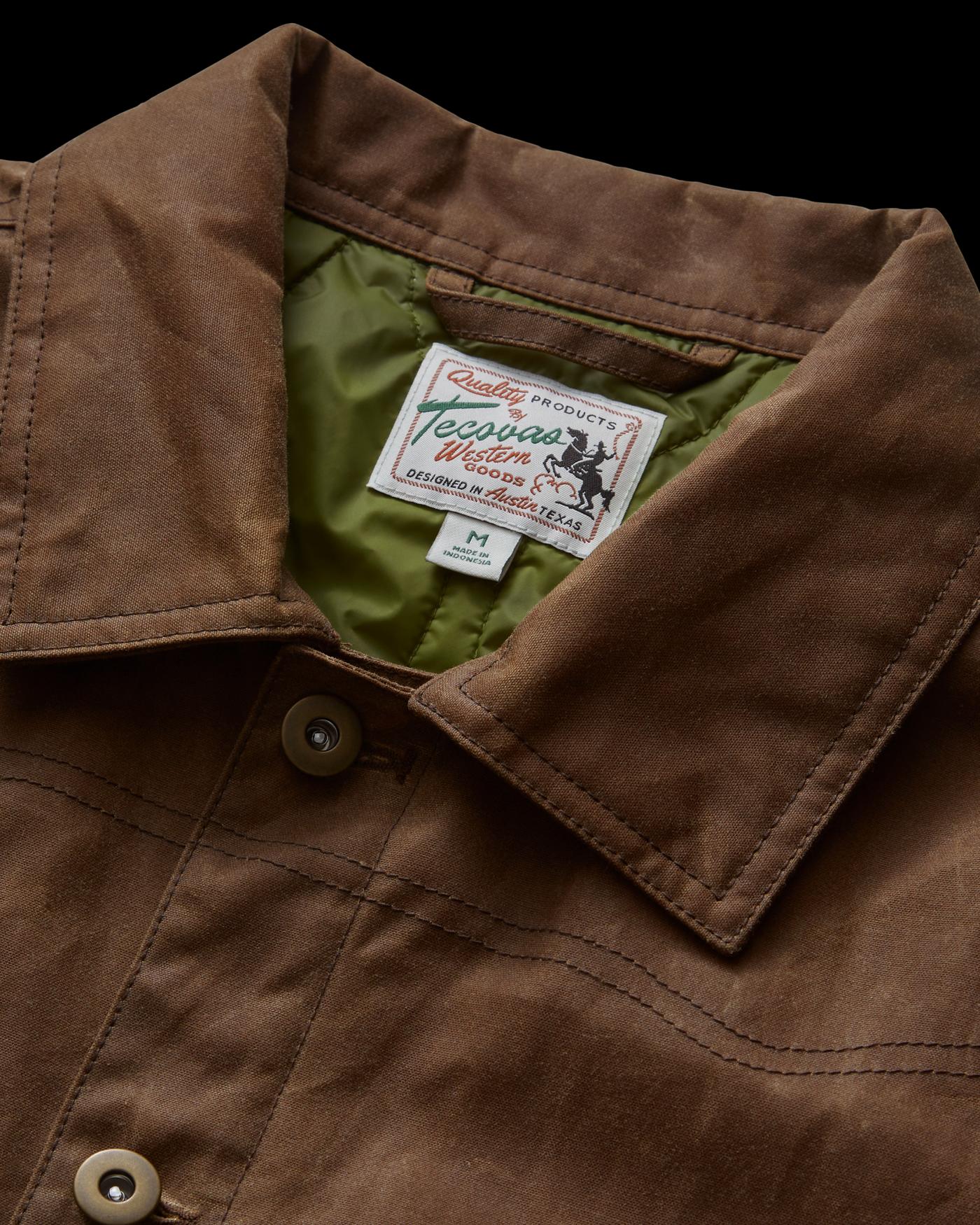Men's Buckaroo Waxed Canvas Trucker Jacket - Image 5