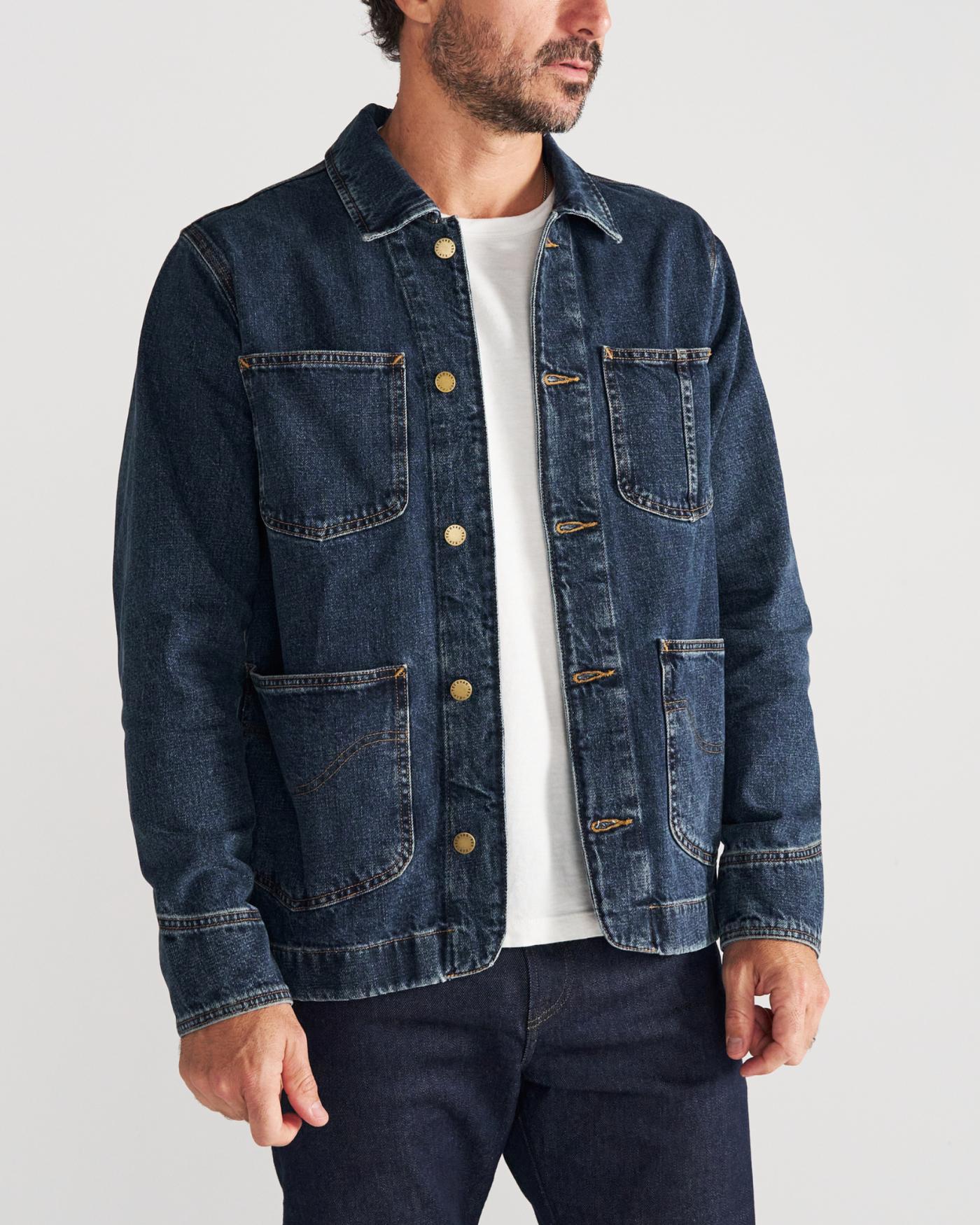 Men's Denim Chore Jacket