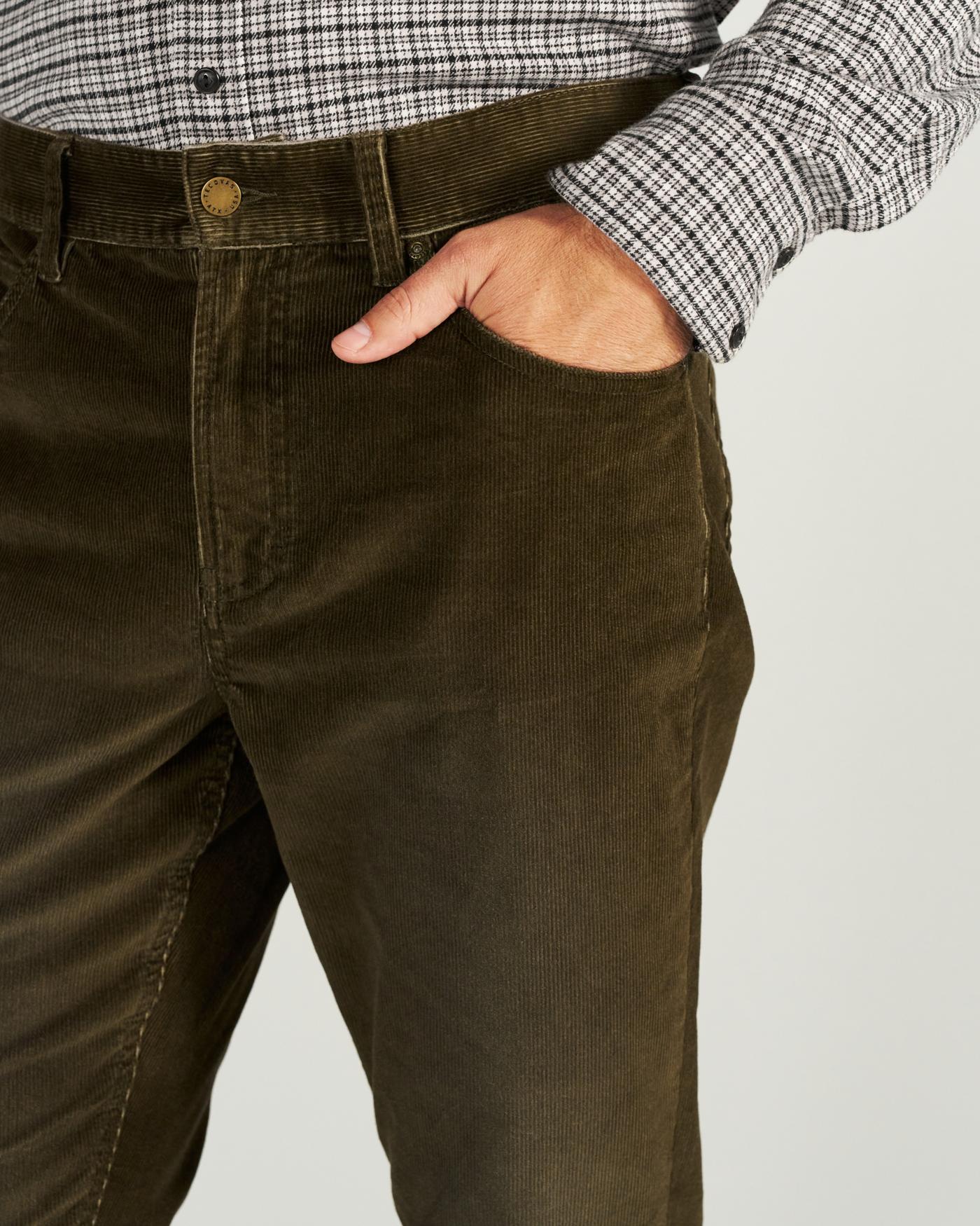 Men's Slim Straight Stretch Corduroy - Image 5
