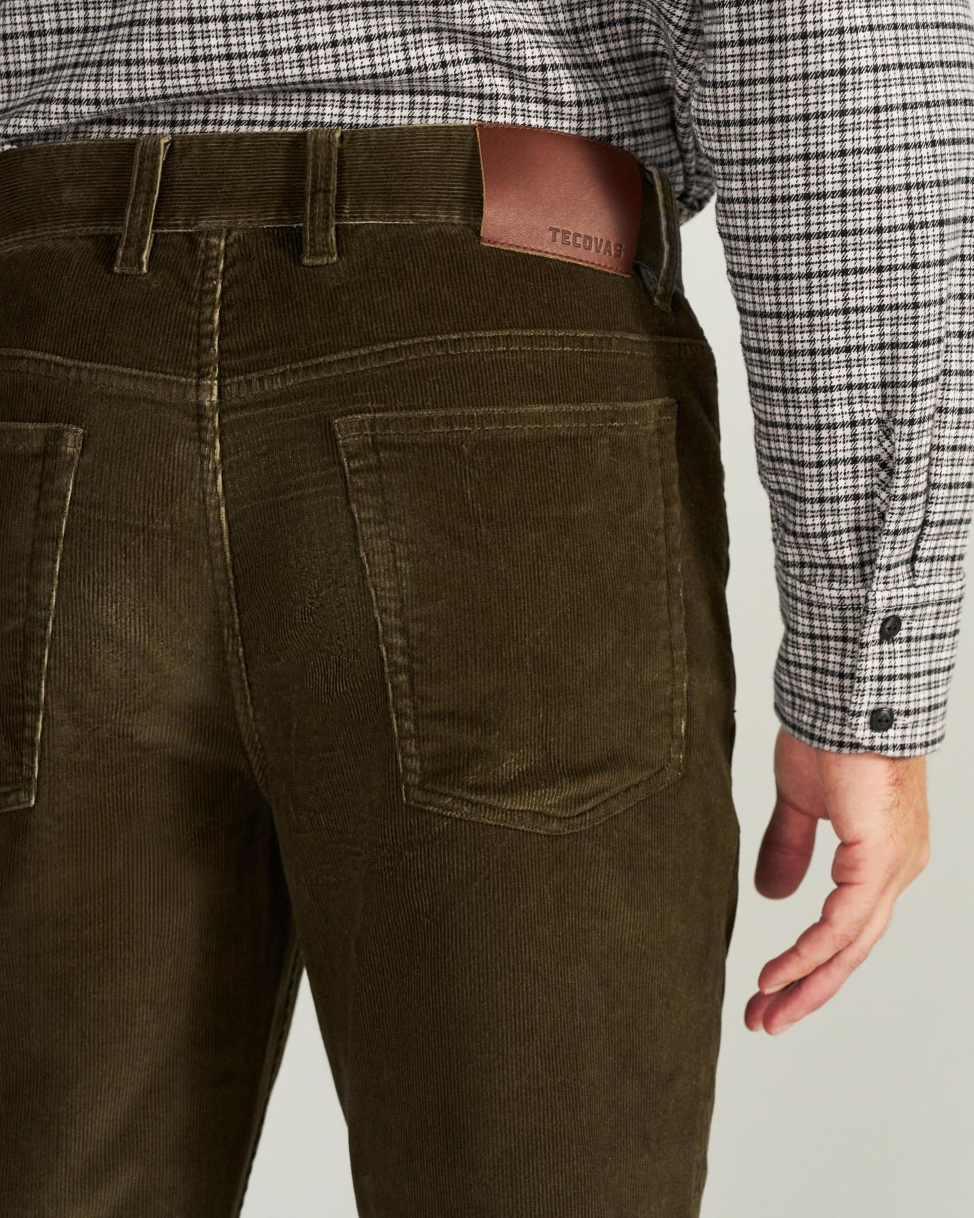 Men's Slim Straight Stretch Corduroy - Image 6