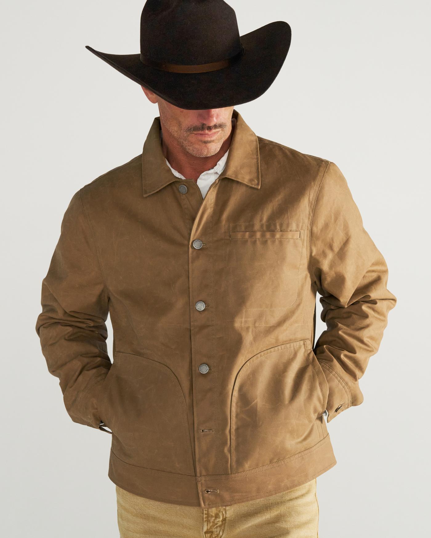 Men's Waxed Ranch Jacket - Image 3