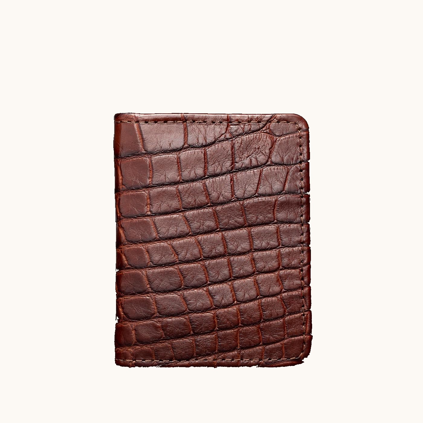 Alligator Bifold Card Case