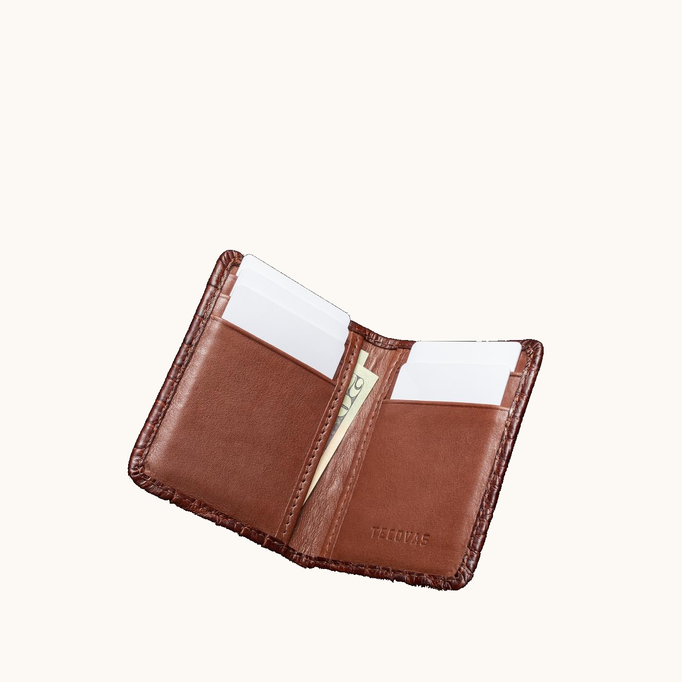 Alligator Bifold Card Case - Image 3