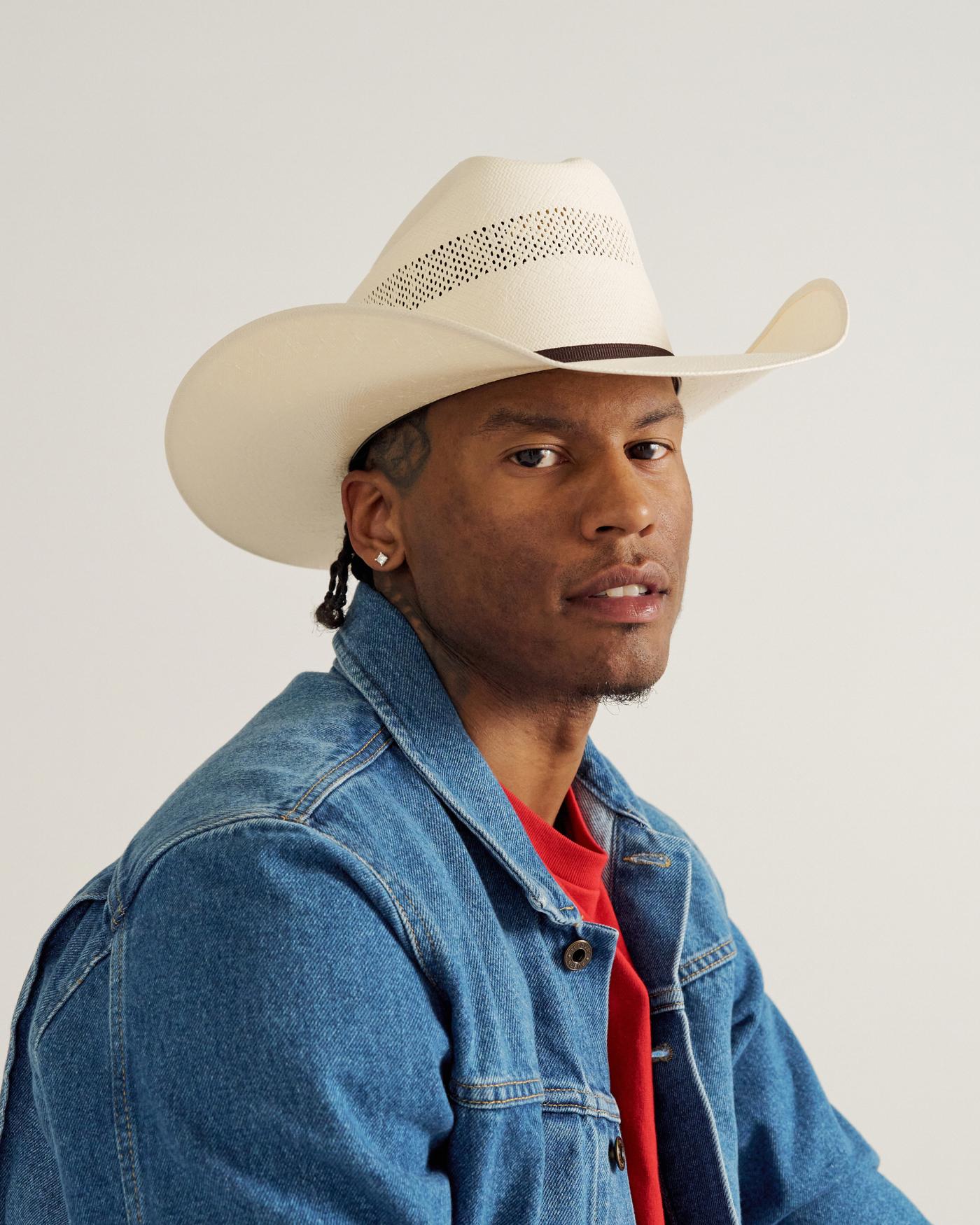 Cattleman Straw Cowboy Hat - Image 2