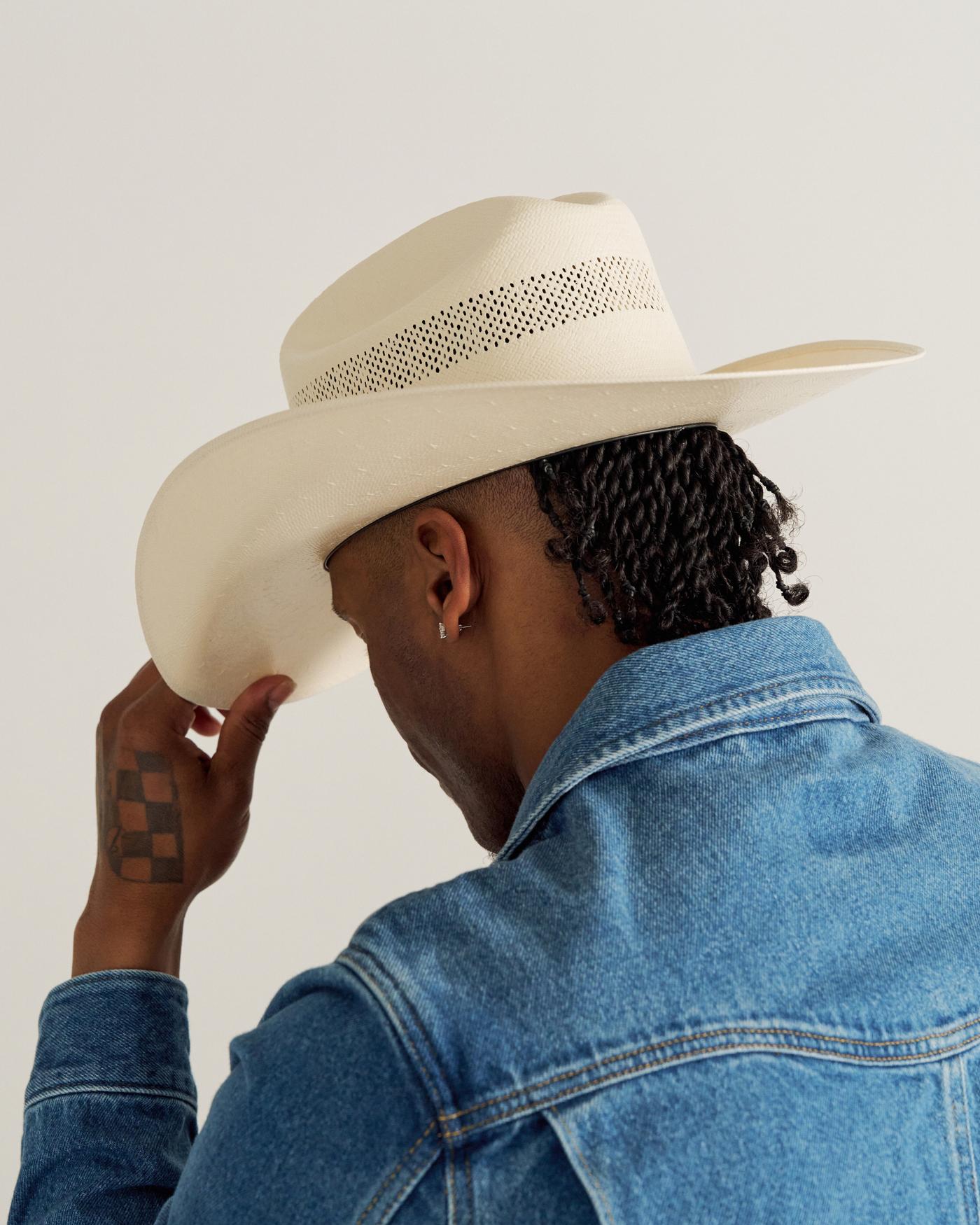 Cattleman Straw Cowboy Hat - Image 6