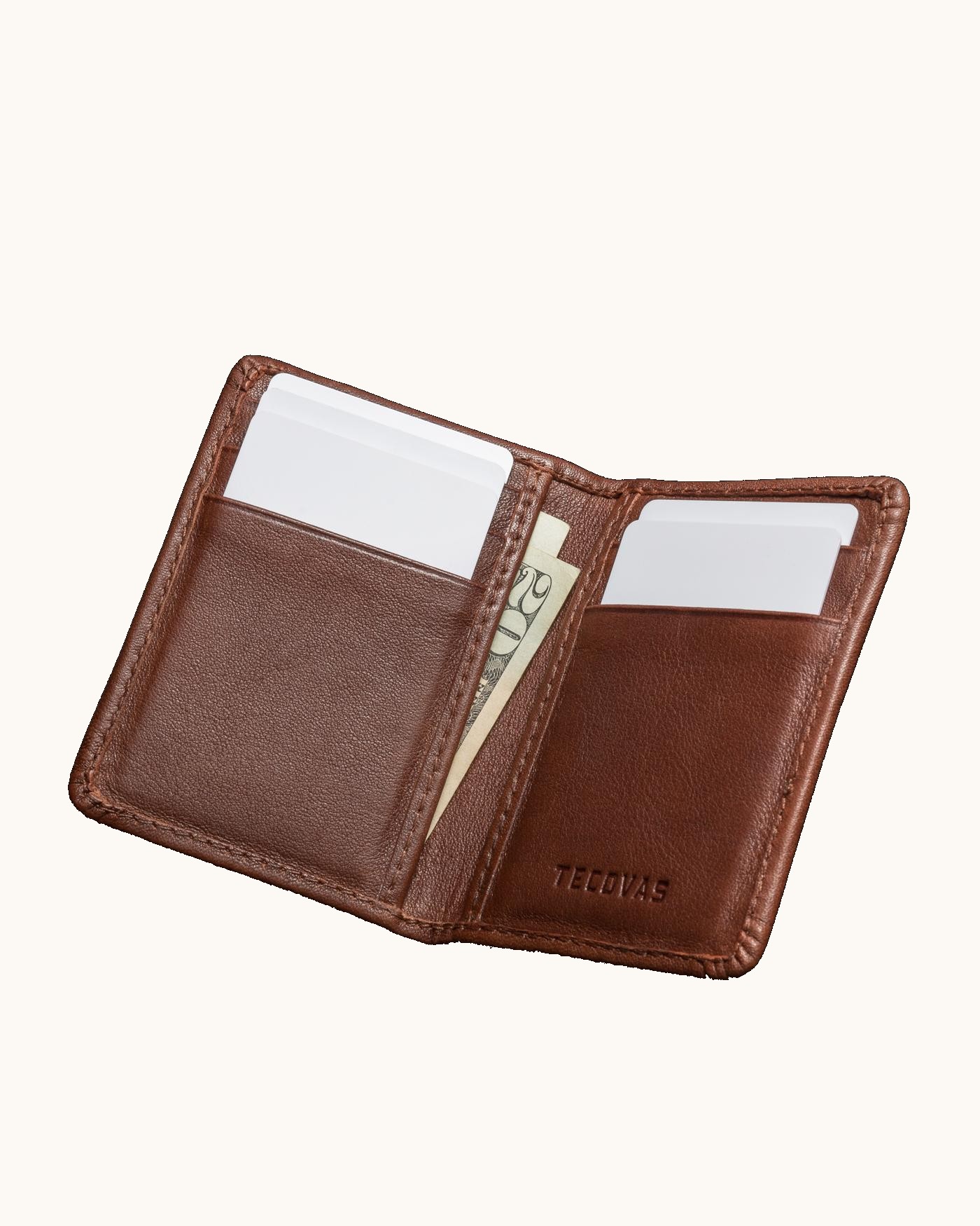 Cowhide Bifold Card Case - Image 2
