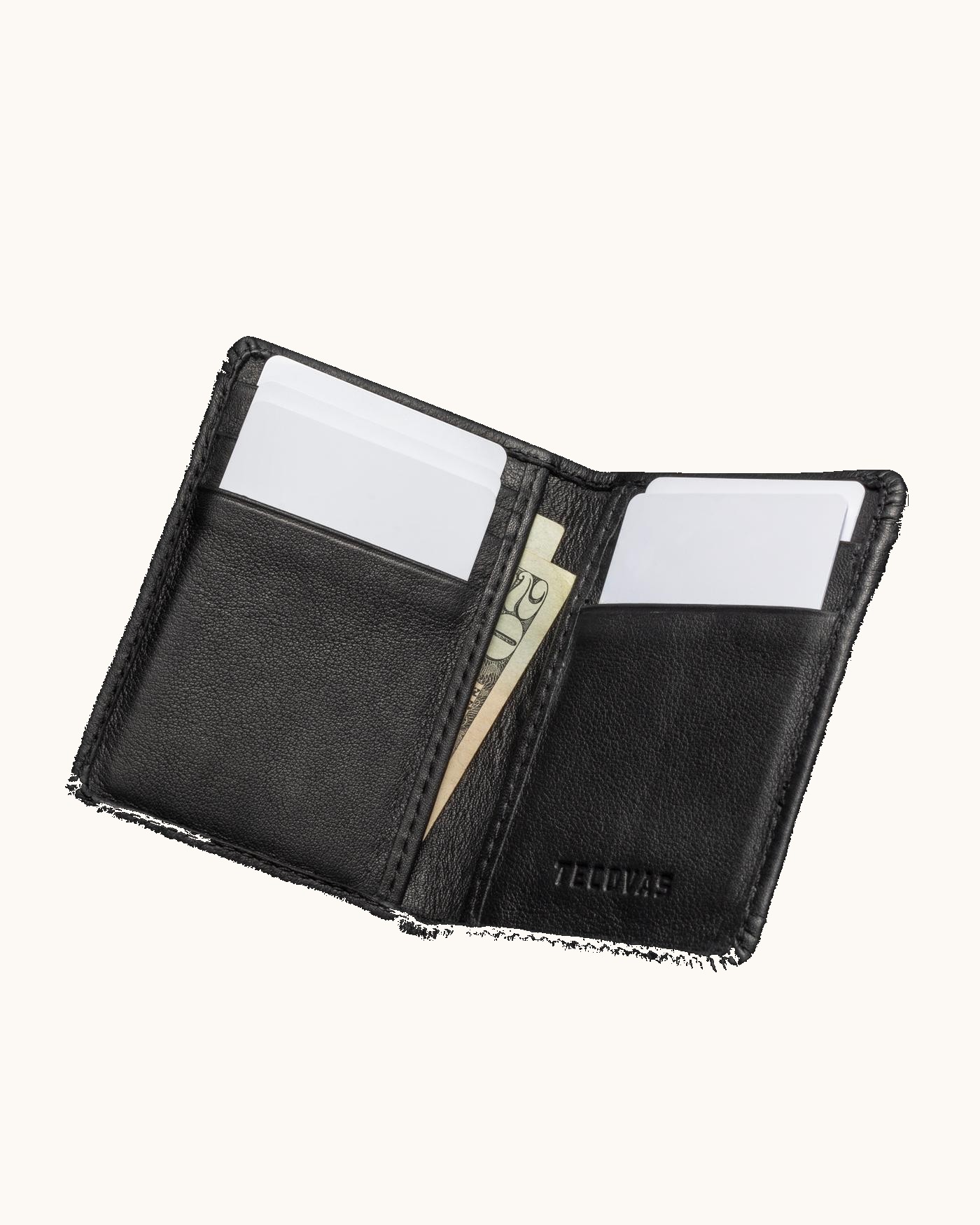 Cowhide Bifold Card Case - Image 6