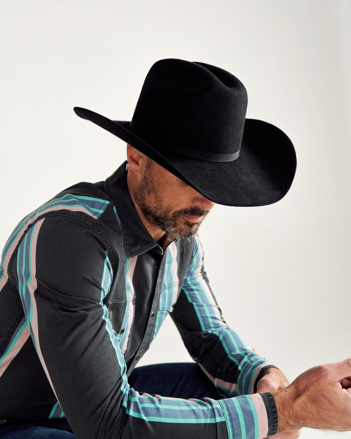 Cattleman Fur Cowboy Hat - Image 5