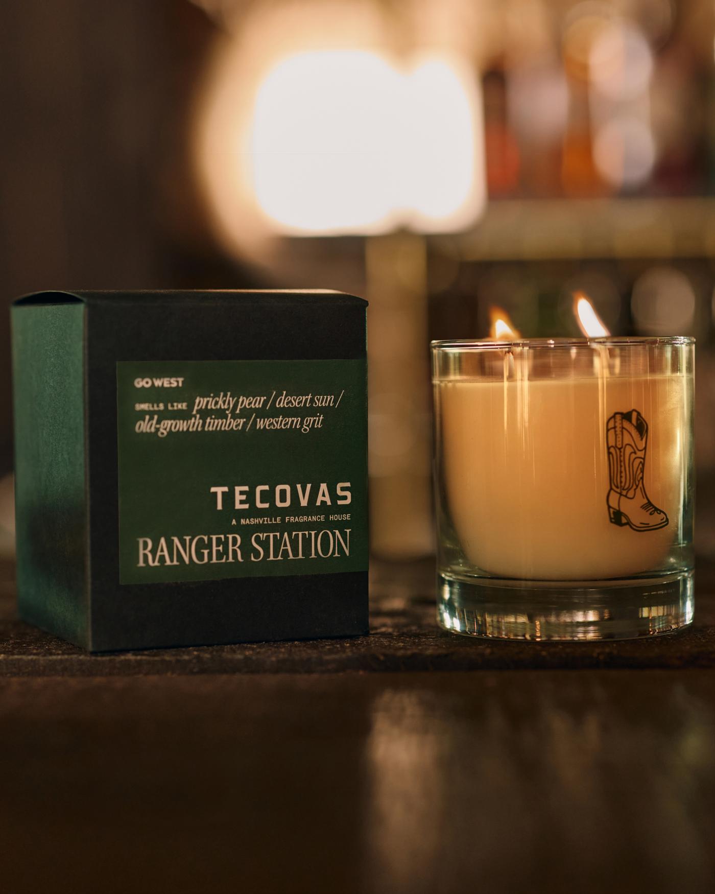 Go West Ranger Station Candle - Image 2