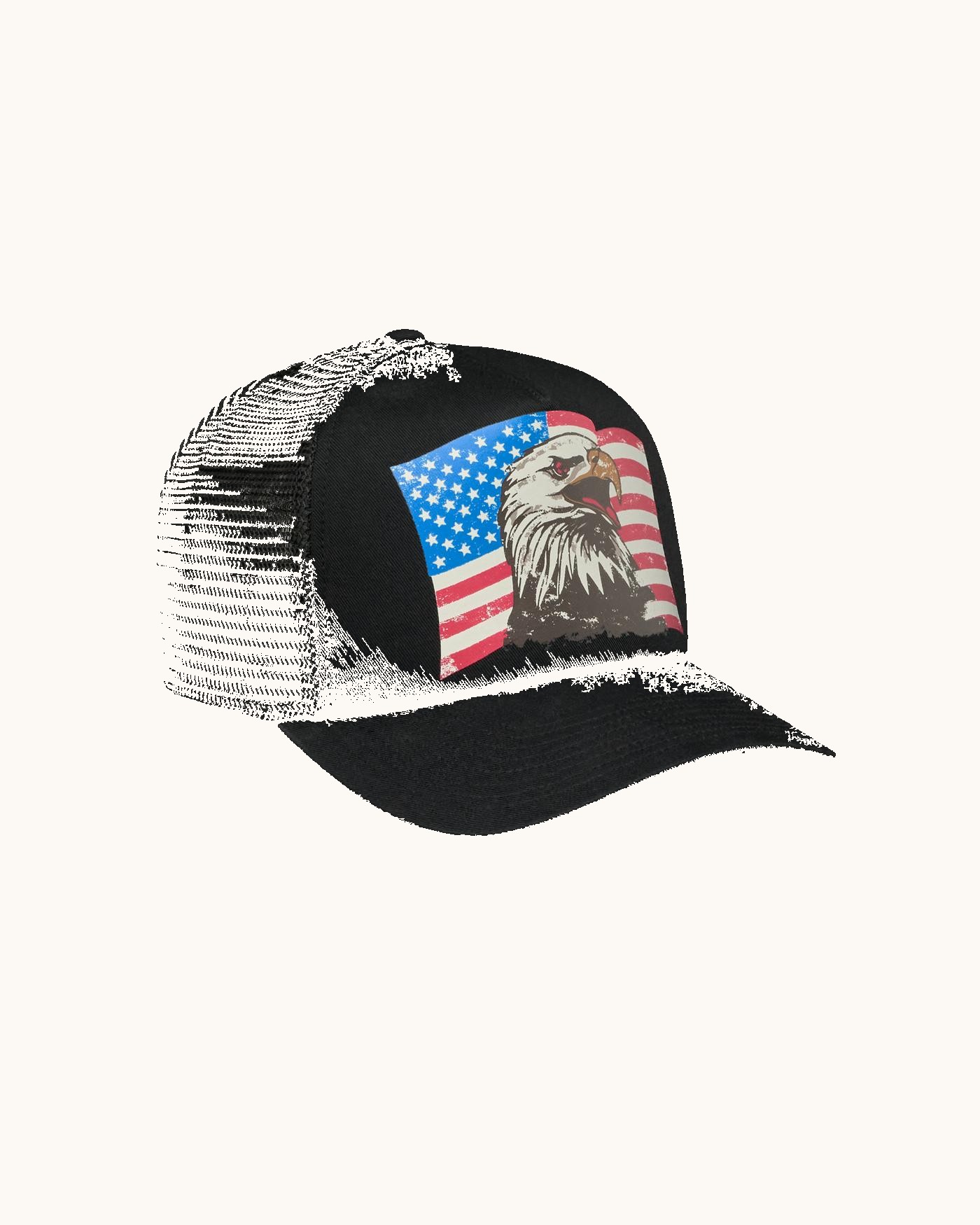Eagle & Flag Foam 5 Panel High Pro Trucker