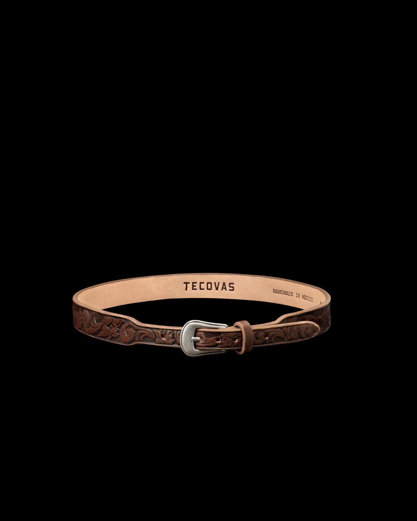 Embossed Buckle Hat Band