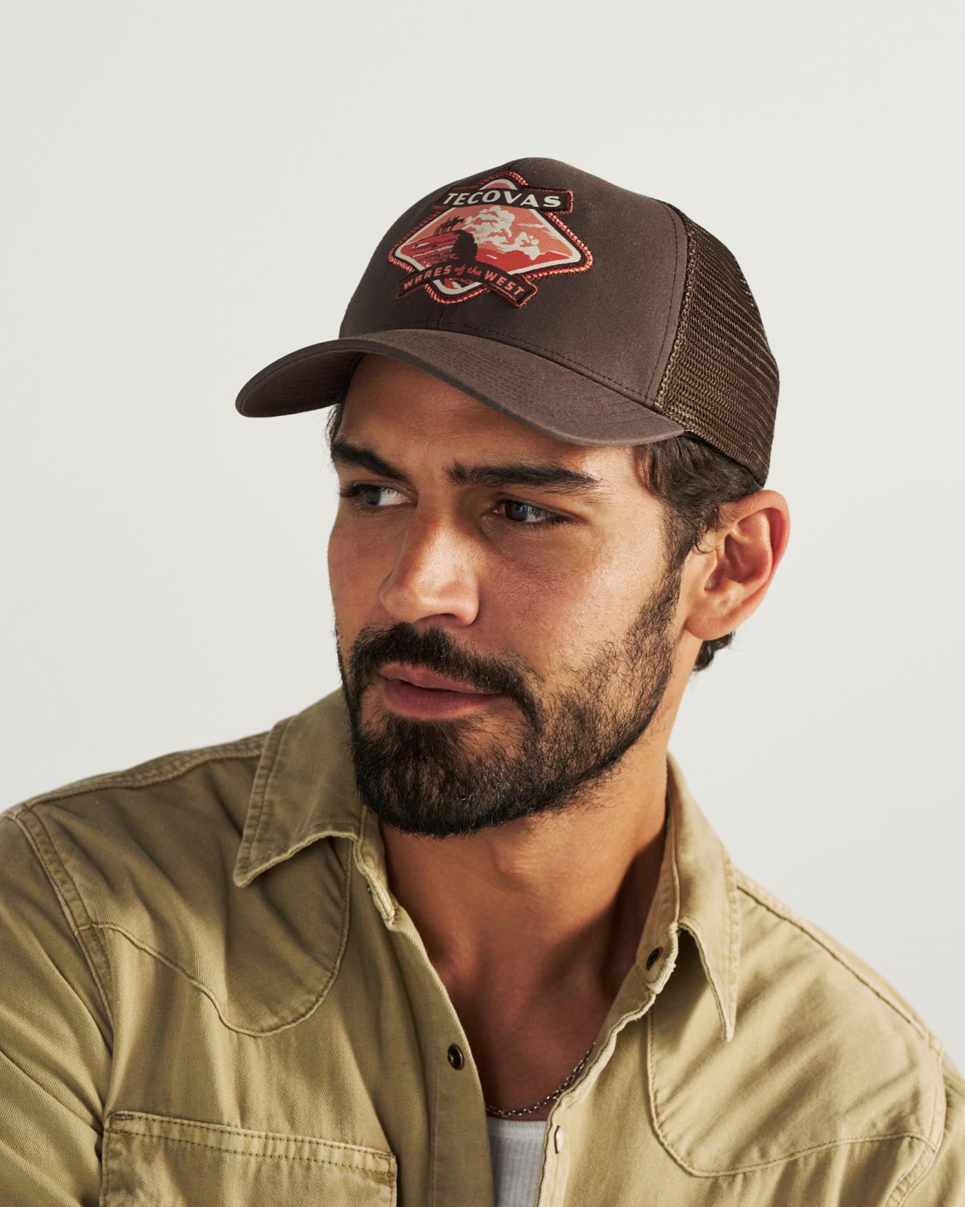 Tecovas Wares of the West 6 Panel Mid Pro Trucker - Image 3