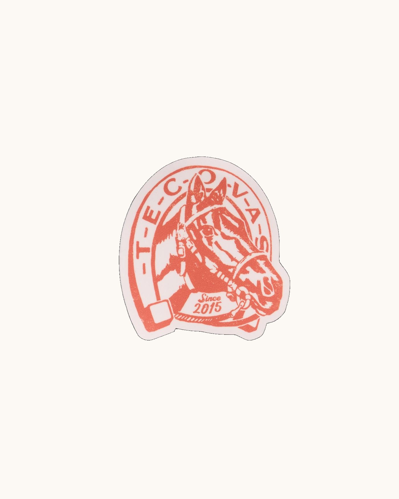 Horseshoe and Horse Sticker
