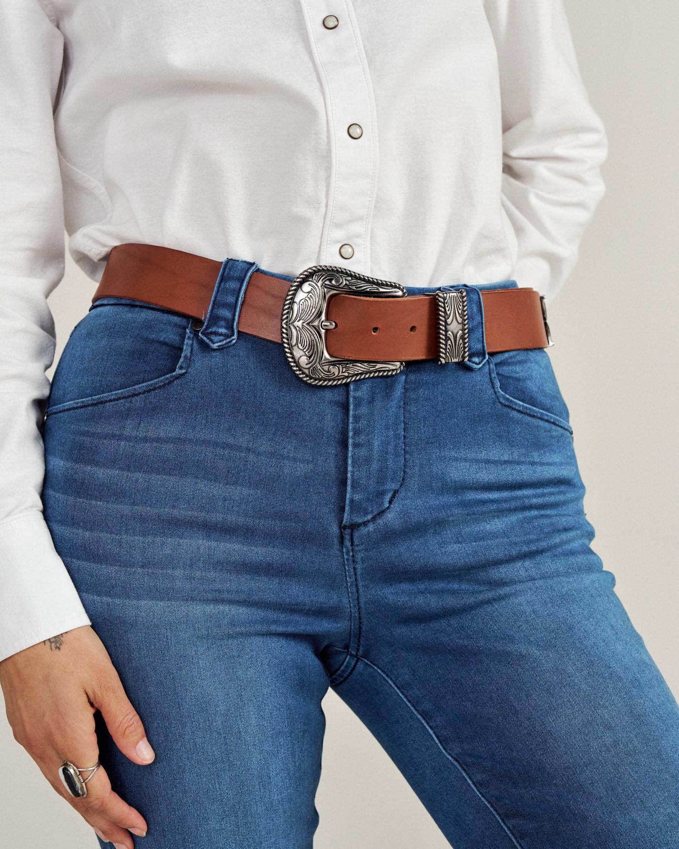 Women's Western 3 Piece Belt - Image 8