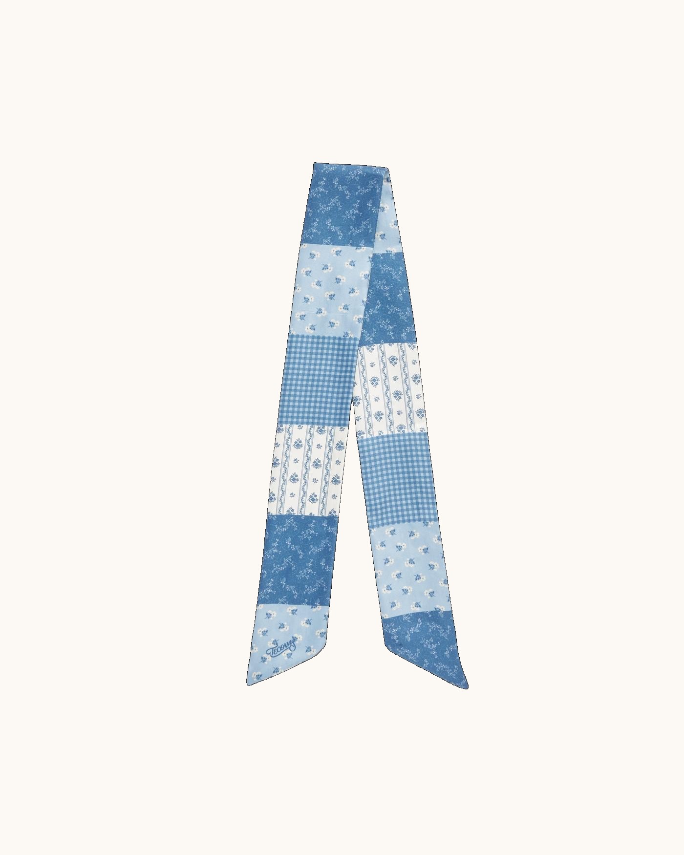 Patchwork Ribbon Scarf