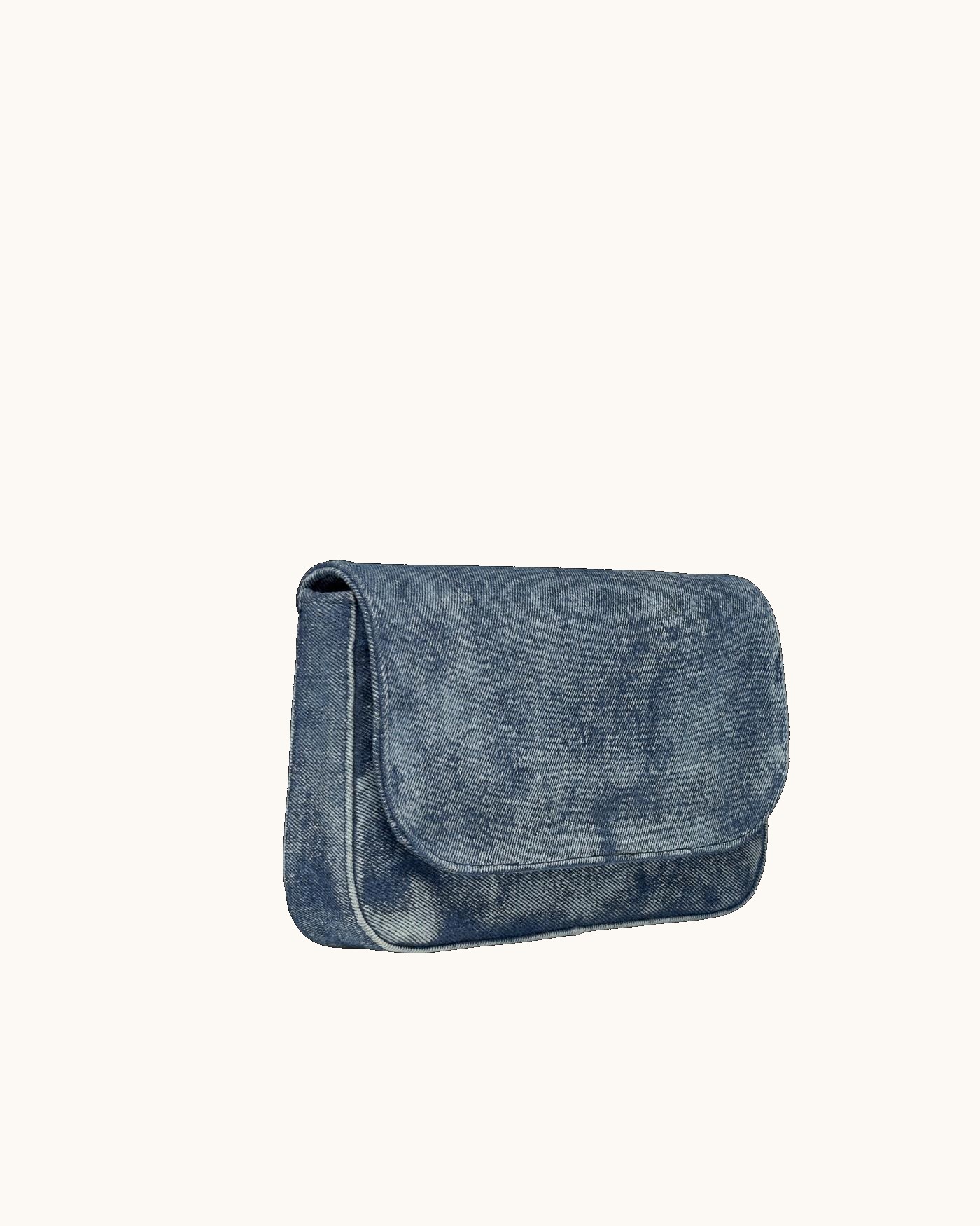 Denim Shoulder Bag - Image 6