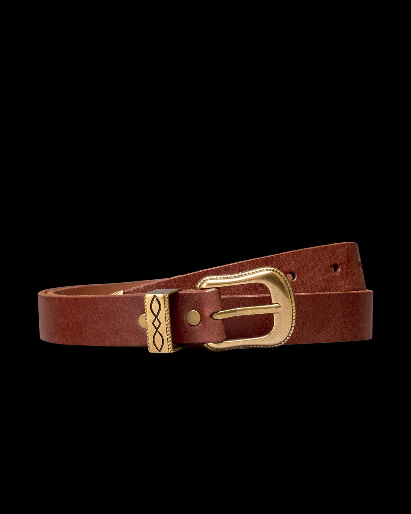 Women's Brass 3 Piece Belt