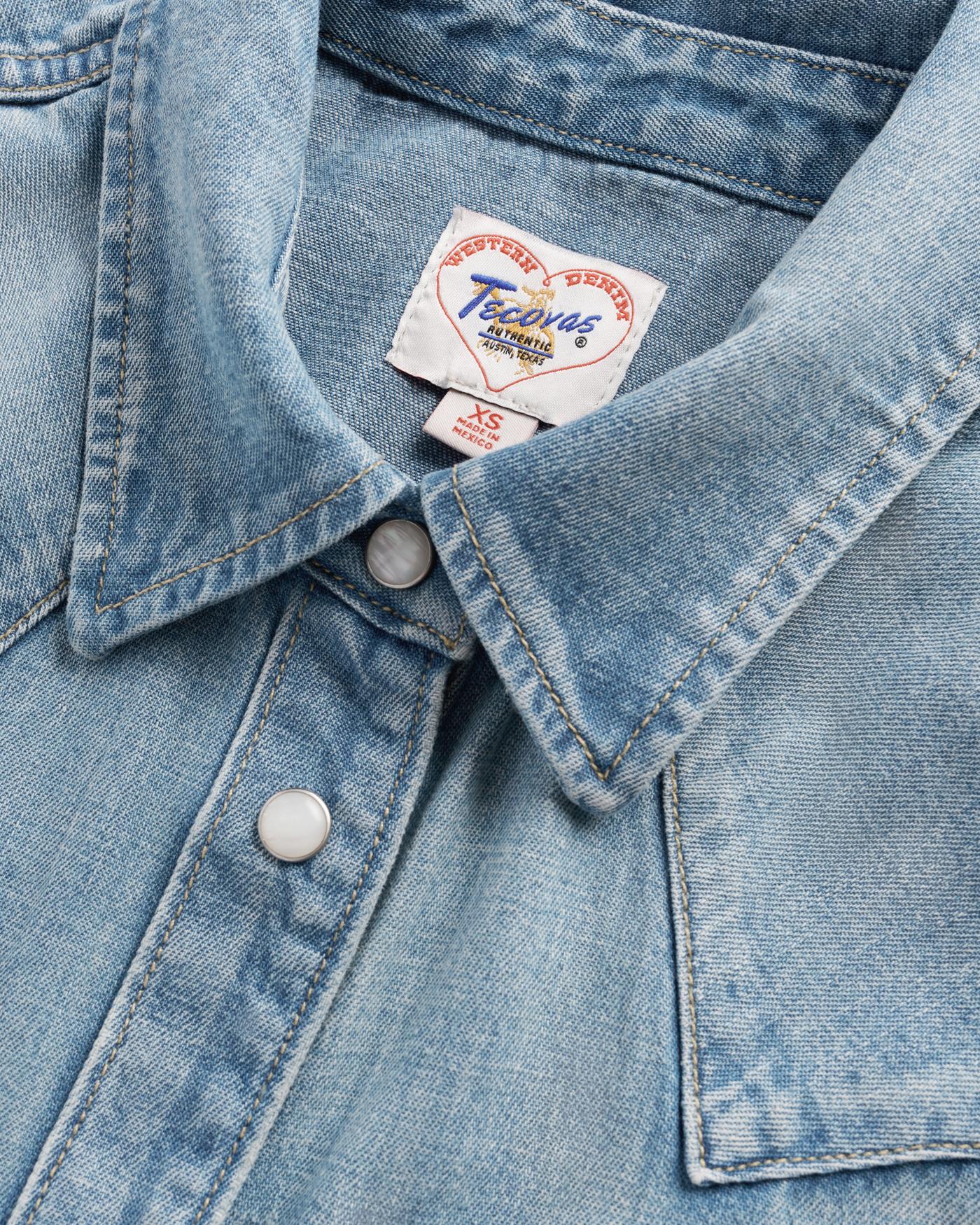 Women's Denim Pearl Snap - Image 5