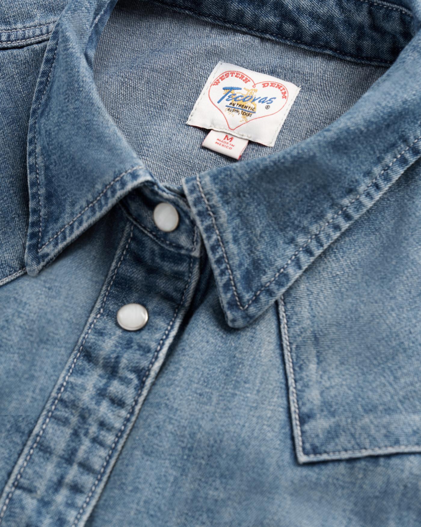 Women's Denim Pearl Snap - Image 10