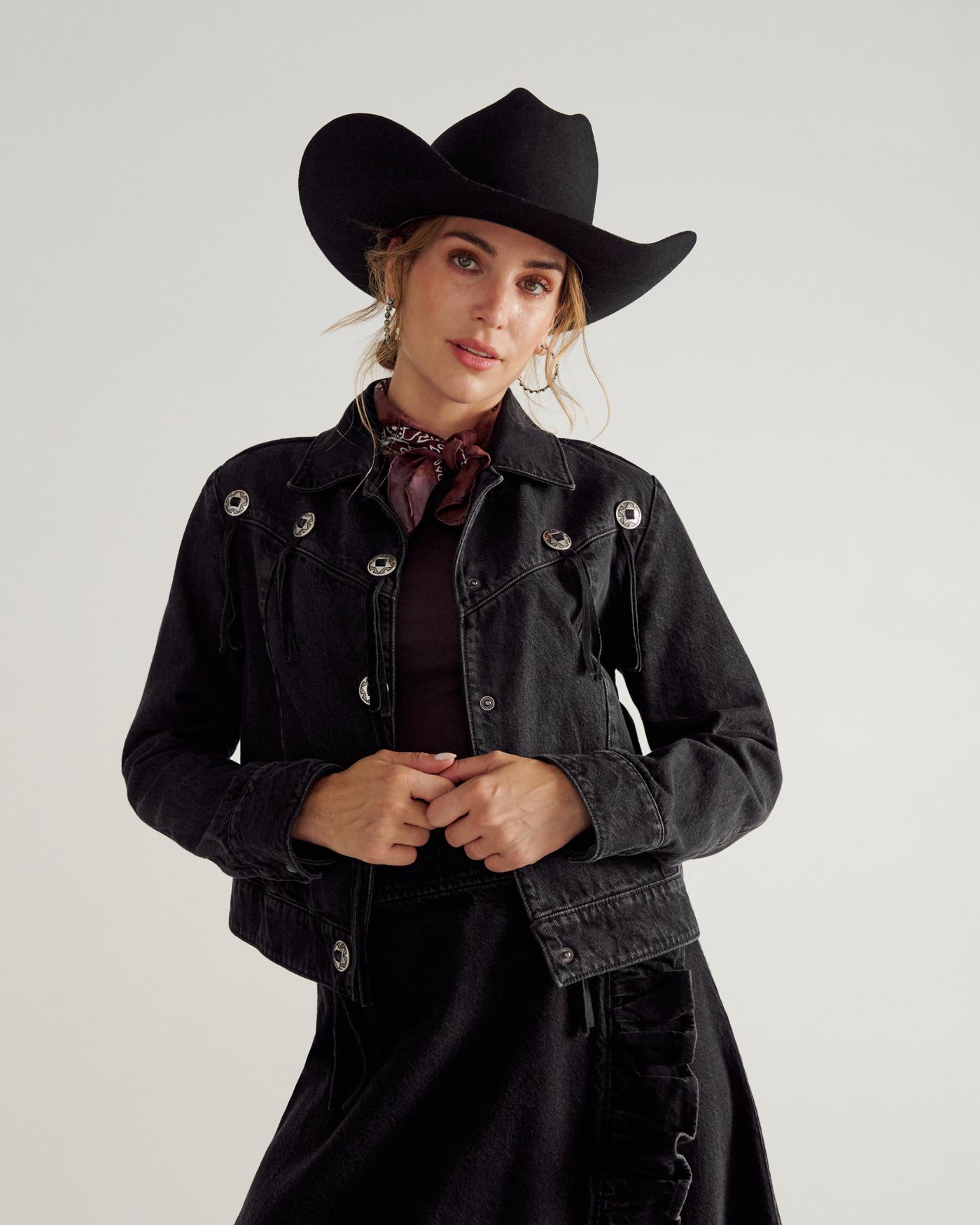 Women's Rodeo Concho Denim Jacket